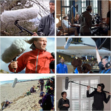 画像をギャラリービューアに読み込む, Digitalfoto Micolive Blimp マイクウインドシールドブリムウインドスクリーンスタイル保護ケージおよびライコートショックマウントサスペンションシステムロードNTG1 NTG2 NTG3 NTG4 AT875RラインMKE 600シリーズショットガンマイクなどと互換性あり