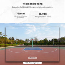 画像をギャラリービューアに読み込む, Freewell DJI OSMO Pocket 3用 レンズ&NDフィルターキット ND8 ND32 ND128 マイクロレンズ 広角レンズ アナモフィックレンズ 遮光レンズ シャッタースピード調整(NDフィルター)
