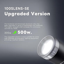画像をギャラリービューアに読み込む, Digitalfoto Bowens マウント光学スヌート、4カラーフィルター、25ゴボ、フィルターフレーム、レンズと投影体 モノライト写真撮影用LEDライトとストロボライト写真機器用(100SLENS-SE)