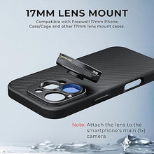 画像をギャラリービューアに読み込む, Freewell 45倍マクロレンズ(17mmマウント) Freewell Sherpa iPhone/Galaxyケース、Geniusリグケージに対応