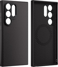 画像をギャラリービューアに読み込む, FREEWELL プロ映画製作者向け Samsung Galaxy S24 Ultra 用ケース 超磁気 フィルター マウント & F シリーズ レンズ スロット (17mmマウント) ブラック