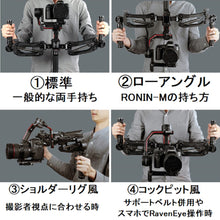 画像をギャラリービューアに読み込む, Digitalfoto DH04-RS2 デュアルハンドグリップ 両手持ち 縦揺れ補正 DJI RONIN-S RS 2 RS 3互換性あり 国内正規品