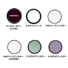 画像をギャラリービューアに読み込む, Freewell 磁石着脱式 多用途VNDフィルターキット 可変NDフィルター ND2-5STOP ND6-9STOP CPL ミストフィルター