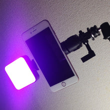 画像をギャラリービューアに読み込む, Digitalfoto W64RGB ポケットサイズのLEDライト 2500k~9000k 20通りのカラーエフェクト 専用ホルダー付 複数購入で更にお得 国内正規品