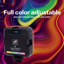 画像をギャラリービューアに読み込む, Digitalfoto W64RGB ポケットサイズのLEDライト 2500k~9000k 20通りのカラーエフェクト 専用ホルダー付 複数購入で更にお得 国内正規品