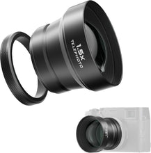画像をギャラリービューアに読み込む, Freewell X100シリーズ用 1.5倍望遠レンズ Fuji X100VI X100V対応
