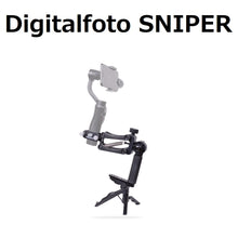 画像をギャラリービューアに読み込む, Digitalfoto SNIPER GoPro DJI OSMOシリーズ Pocket2 最大1.3kgの各種搭載に対応 バイクマントにも使える
